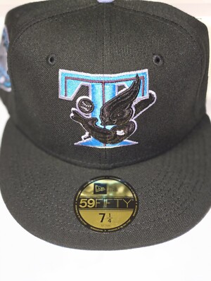 Toronto Blue Jays New Era 59fifty Retro T Bird Fitted Black Blue