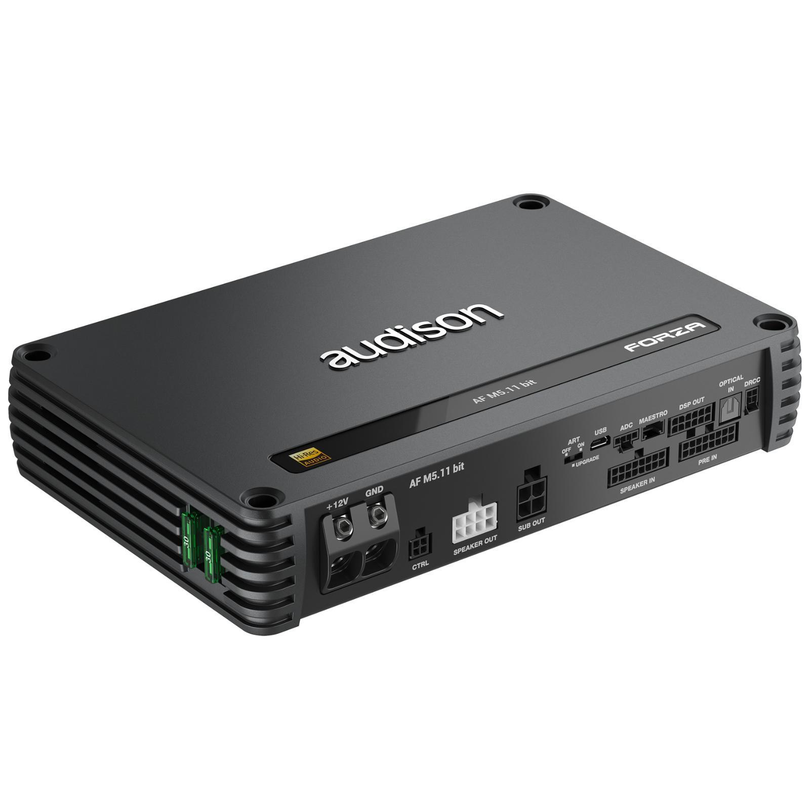 Audison Forza AF M5.11 bit Amplifier 5 Channel Amp 11 Channel DSP 1200w RMS