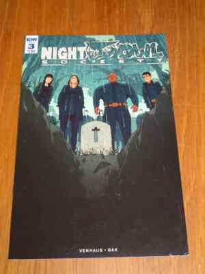 NIGHT OWL SOCIETY #3 IDW COMICS JUNE 2017