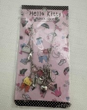 Vintage Sanrio Hello Kitty Charm Necklace New in Package 2005