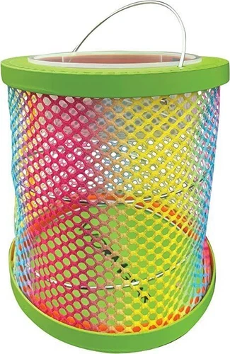 Collapsible Storage Bin Worm Holder Fishing Gear Catcher Critters Expandable Net