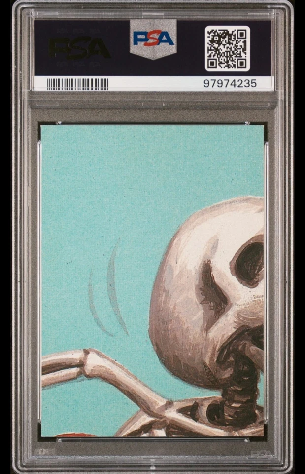 1987 GARBAGE PAIL KIDS STICKER #426a QUENCHING QUINCY SERIES 11 PSA 10 GEM MINT - Image 2 of 2