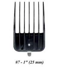 ANDIS Metal Clip DETACHABLE BLADE ATTACHMENT 1" 25 mm COMB*Fit Excel,ZR,BGS,BGR