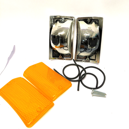 Set x 2 fanalini ARIC fanali anteriori destro sinistro Fiat 124 Special e T 71-  - Imagen 3 de 3