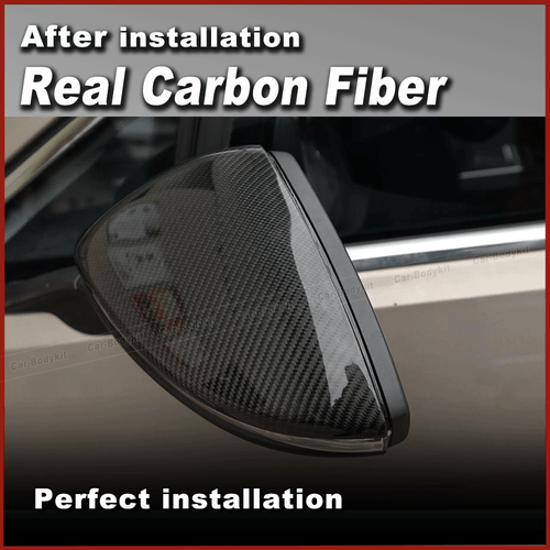 Carbon Spiegelkappen Spiegel Gehäuse Turning Für VW Golf 7 VII GTI Golf 7.5 MK7 - Bild 6 von 15