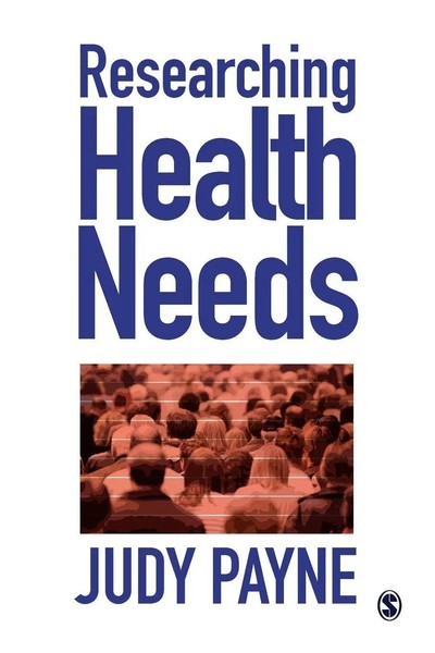 Judy Payne | Researching Health Needs | Taschenbuch | Englisch (1999)-image