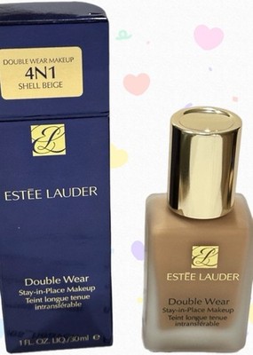 Estée Lauder Double Wear Stay-in-Place Makeup Foundation, 4N1 Shell Beige - 1oz