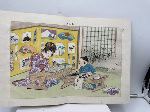 RARE!!! Antique hardcover book, Japanese Children by Matsuo Okada, 1895 - Picture 2 of 15