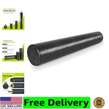 Fit High Density Foam Rollers 36 - inches long, Firm Full Body Athletic Massa...