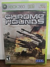 Chrome Hounds (Microsoft Xbox 360, 2006) Complete With Manual CIB