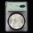 1900 $1 MS62 CAC OGH Morgan Dollar - Old PCGS Rattler Holder - Undergraded PQ