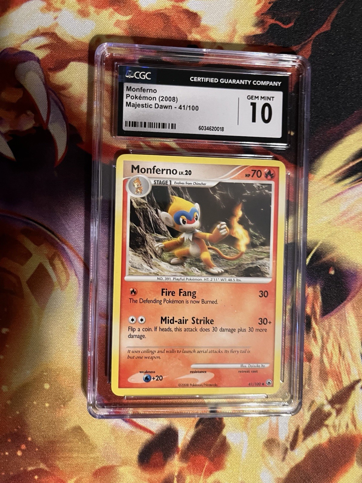 2008 Monferno 41/100 Majestic Dawn Regular