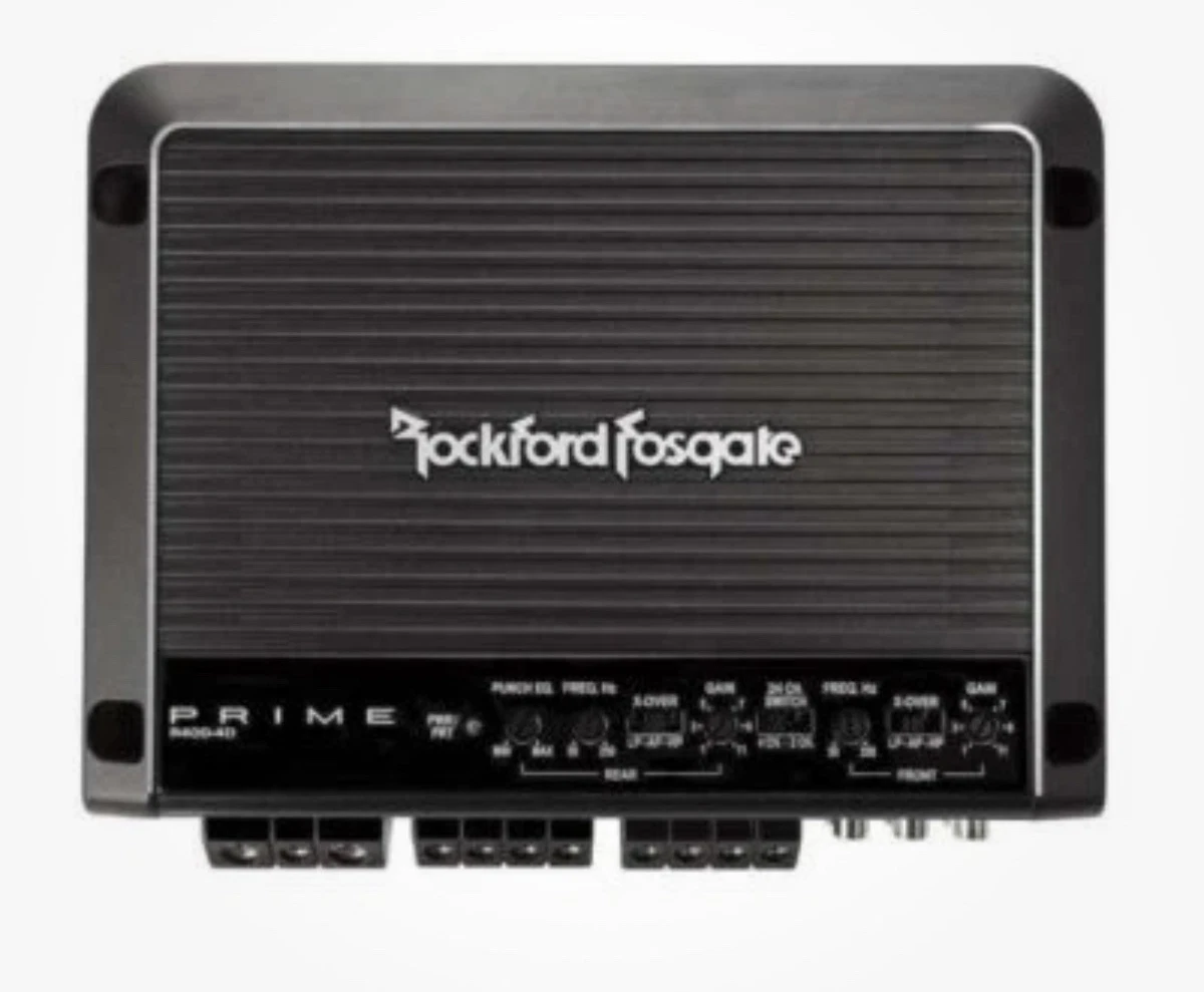 Preços baixos em Carro 4 Canais Rockford Fosgate amplificadores de