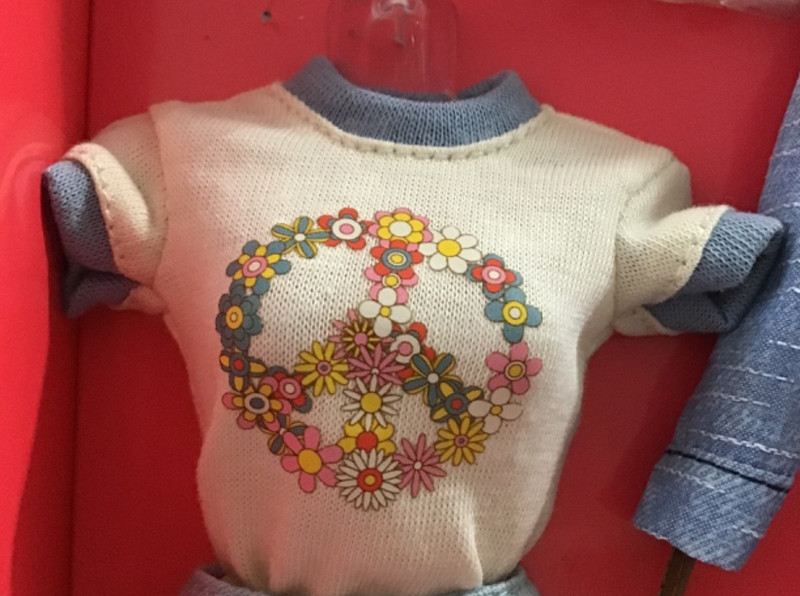 Integrity PEACE ‘N HARMONY POPPY PARKER Fashion Doll PEACE RINGER TEE T SHIRT