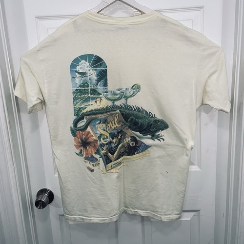 Rare VTG Caribbean Soul Single Stitch Escape To The Tropic Of Soul T-Shirt XL