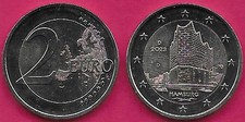 GERMANY 2 EURO 2023D-D UNC 1 YEAR TYPE,FEDERAL STATE OF HAMBURG-ELBPHILHARMONIE,