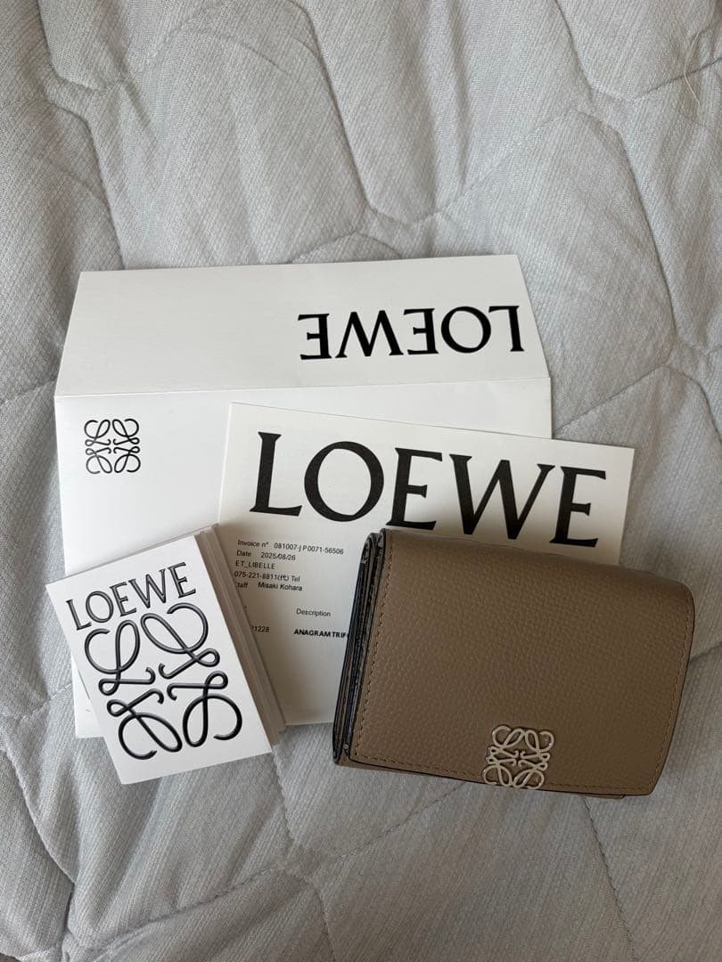 High brand Loewe wallet