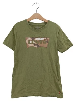 Levi's T-shirt Femme Vert Camouflage Logo (EU 40, INT L) - Photo 1/4
