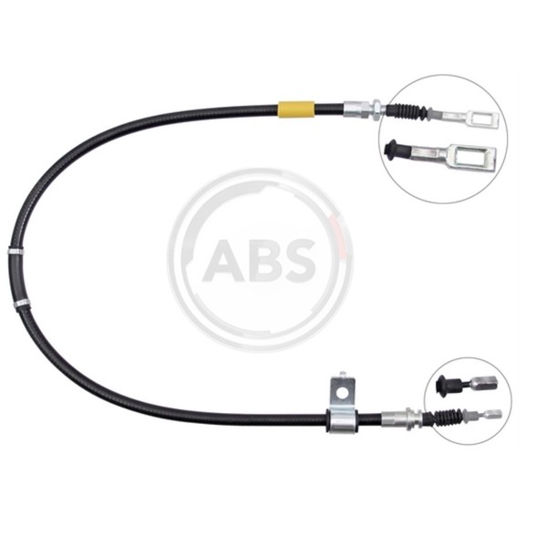 A.B.S. Handbremsseile Passend FüR Nissan NT400 Cabstar F24F F24_-image