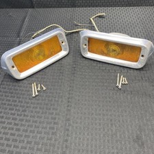 1965-66 Ford F100 F250 Truck Fomoco Front Turn Signal Assembly Set Lh Rh 1965-66 Ford F100 F250 Truck Fomoco Front Turn Signal Assembly Set Lh Rh
