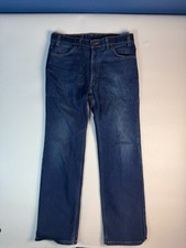 VINTAGE ORANGE TAB 1990s LEVIS JEANS SIZE 36W 30L