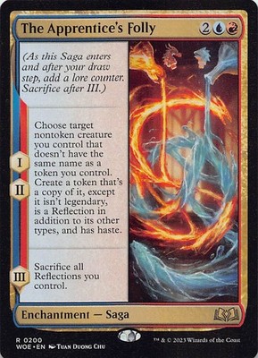 The Apprentice's Folly R Wilds of Eldraine 200 NM