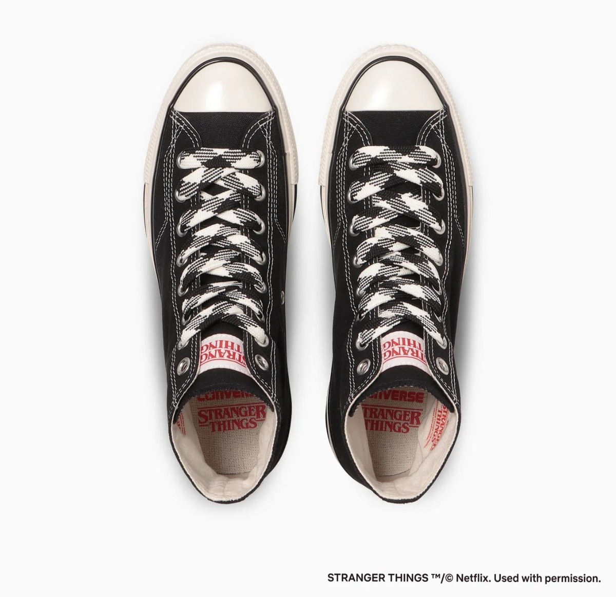 Converse All Star Aged 87 CL Hi Black STRANGER THINGS 5 Limited