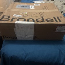 Brondell LT89-EW Swash Electronic Bidet Toilet Seat, Elongated white OPEN BOX