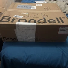 Brondell LT89-EW Swash Electronic Bidet Toilet Seat, Elongated| white OPEN BOX