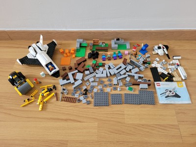 Großes Lego Minecraft Konvolut Raumschiff Baustelle