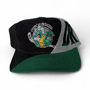 Vintage San Antonio Dragons Snapback Hat TOW Swoosh IHL Hockey Cap 90's VGC VHTF