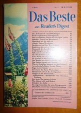 DAS BESTE aus Readers Digest - Heft 5 Mai 1956