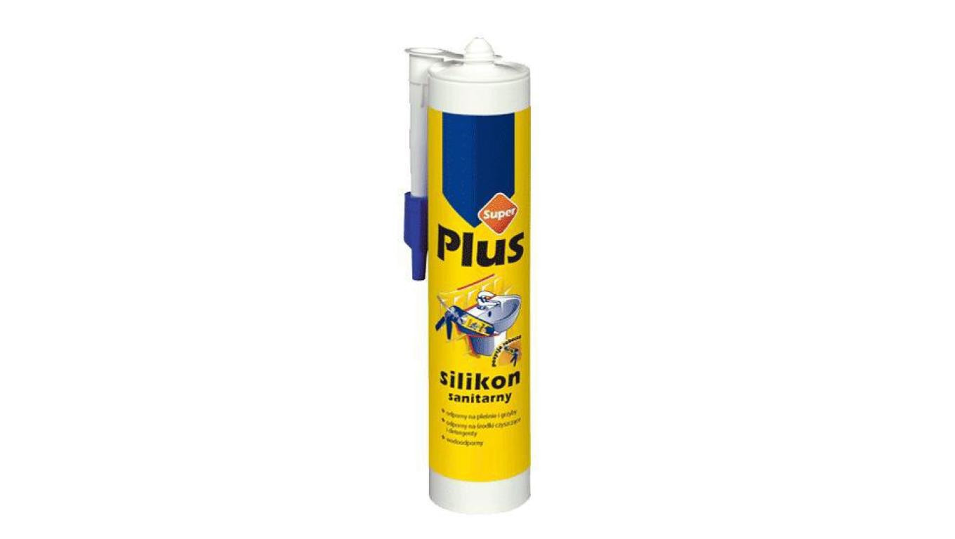 SUPER PLUS SANITARY SILICONE 280ML WHITE /T2UK