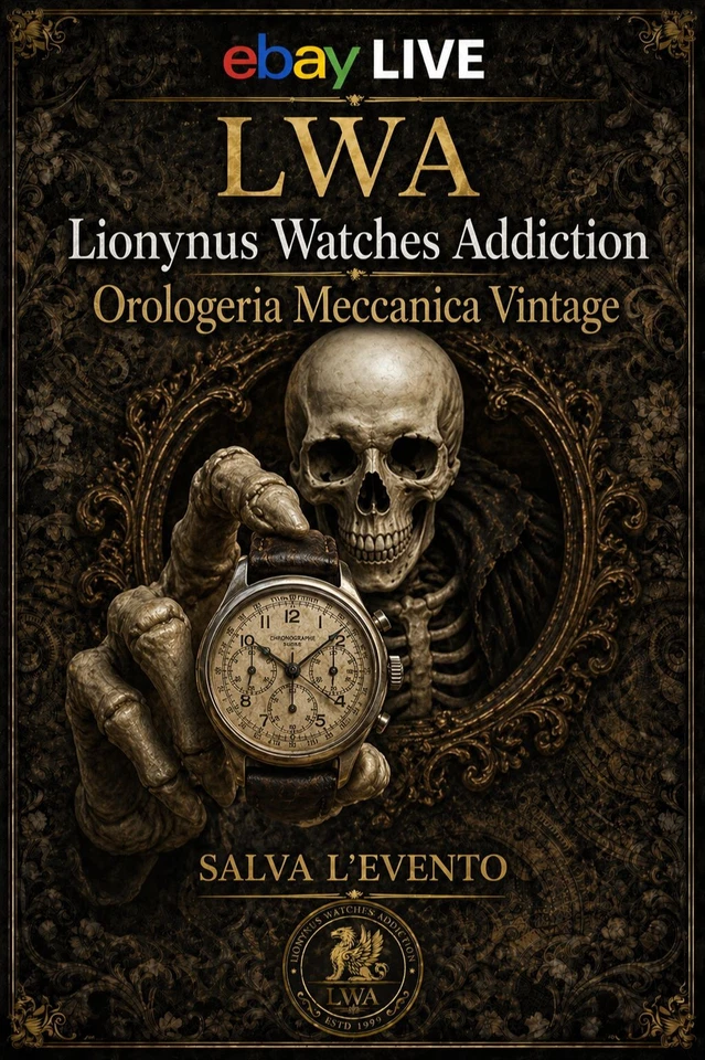 Lionynus Watches Addiction "Orologeria Meccanica Vintage" Coupon SCONTO 10%