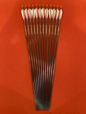 1 dozen - Beman ICS Hunter 500 carbon arrows - NEW uncut + inserts