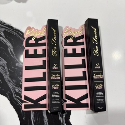 2- Too Faced Killer Kajal 12H Waterproof Long Wear  Eyeliner INTENSE BLACK 0.35g