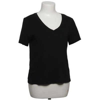 Mango, T-shirt, Größe: S, Schwarz, Baumwolle, Einfarbig, Damen #oOE