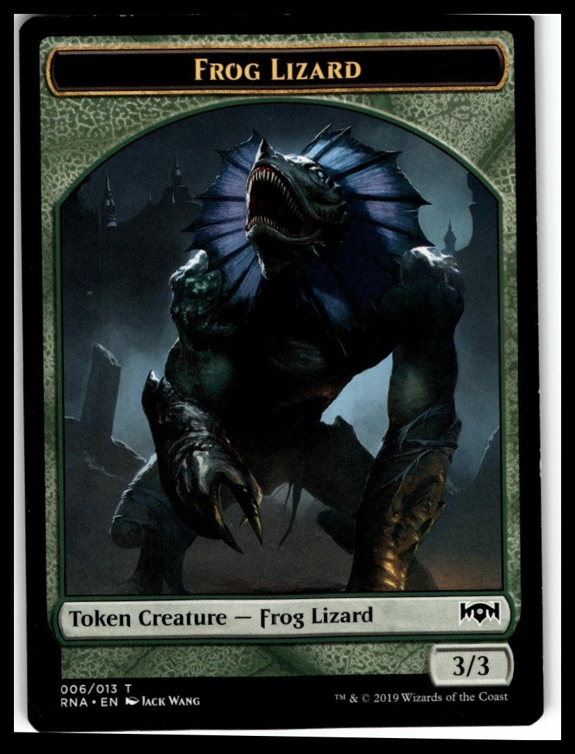 Gatecrash #3 Frog Lizard Token