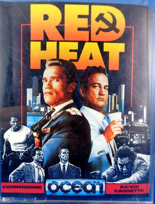 COMMODORE 64/128 -- RED HEAT  (OCEAN)
