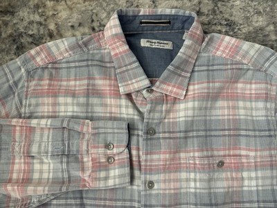 Tommy Bahama Shirt Mens XXL Corduroy Coastline Cord Harbor Trucker Shacket