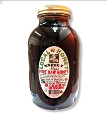 RAW HONEY BUCKWHEAT 5 LBS 100 PURE RAW UNFILTERED HONEY In Glass 5LB