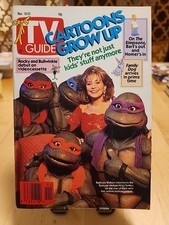 TV Guide March 1991 Teenage Mutant Ninja Turtles Chicago/ Milwaukee No Label