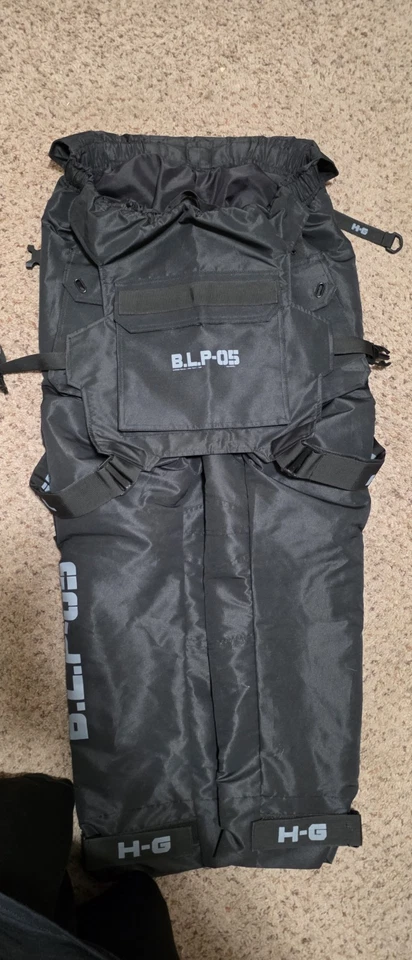 Holy Grail Techwear  Heavy Cargo Trouser Pants B.L.P-05/BLK - Image 2 of 4