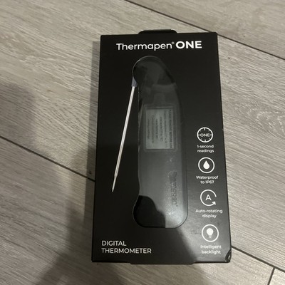 Fleischsonden Thermometer Lebensmittel ETI Thermapen One digital klappbar schnell ablesbar schwarz
