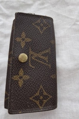 Louis Vuitton Key Pouch Schlüsselbund 4 Haken Monogramm
