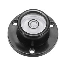 Round Bubble Level Mini Circular Bullseye Spirit Levels White 28mm x 13mm