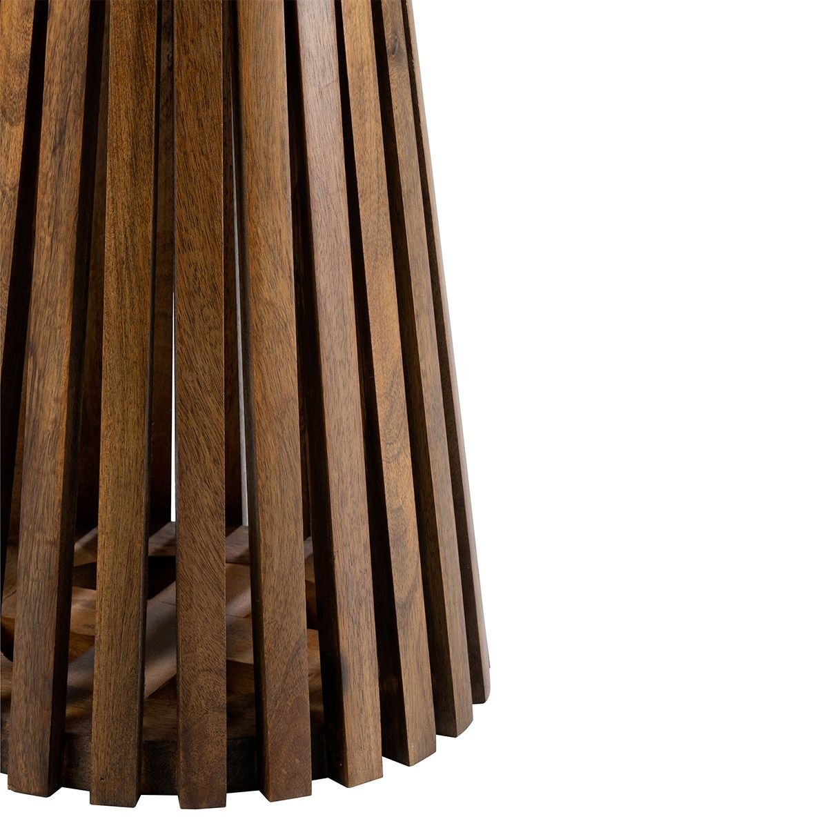 Table d'appoint en bois Vincent 40cm marron pour optimiser petits salons