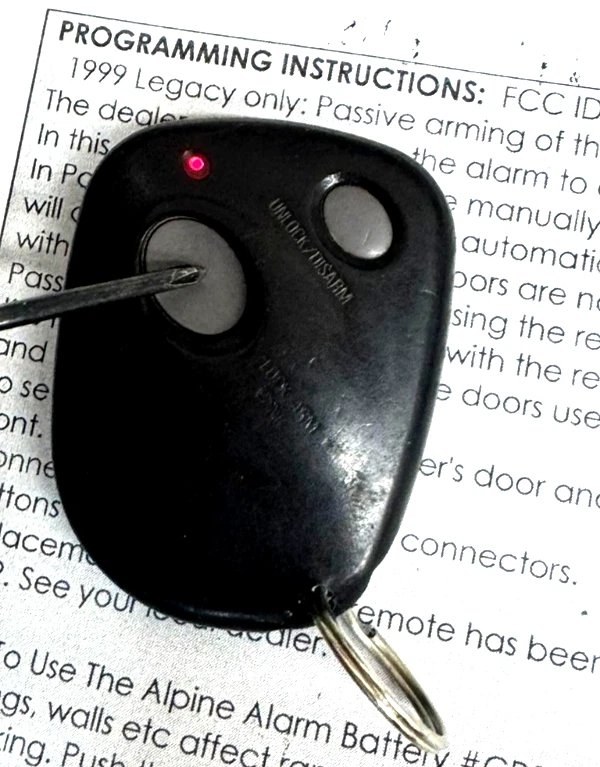 1 OEM 1996-2000 BMW Z3 M3 328I ENTRADA SIN LLAVE MANDO A DISTANCIA TRANSMISOR A269ZUA111 Foto 2 de 4