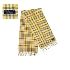 Men Women 100% CASHMERE Scarf Warm PLAIN solid Yellow SCOTLAND Winter Scarves