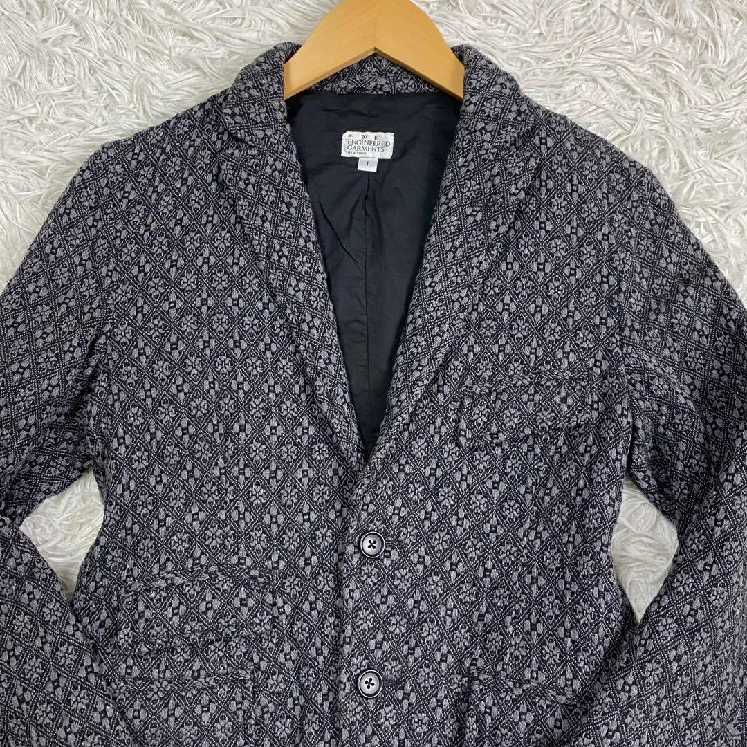 Usa Engineered Garments All-Over Pattern Jacquard… - image 3